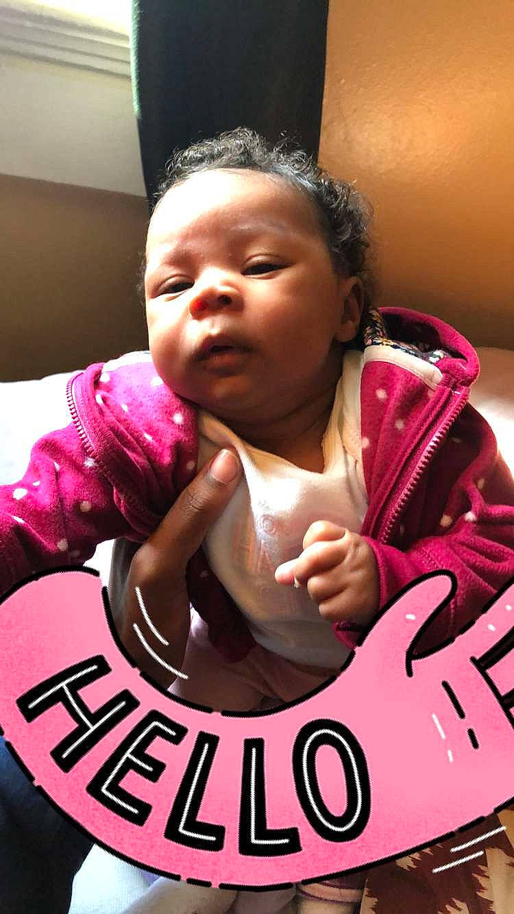 Khalani joined the competition — help win amazing prizes! child, forehead, person, pink, toddler