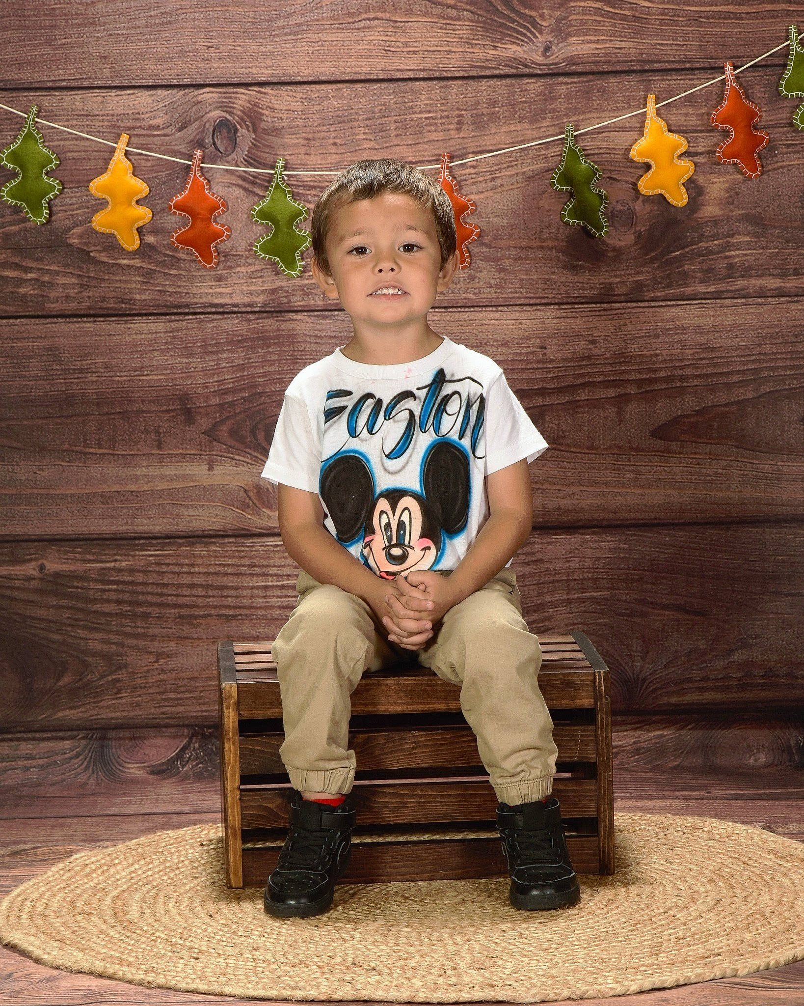 Deacon is registered to the contest to win money with this photo: baby_toddler_clothing, chair, child, eyewear, face, flash_photography, fun, happy, head, human, knee, pattern, person, portrait_photography, sitting, sleeve, standing, t_shirt, tints_and_shades, toddler