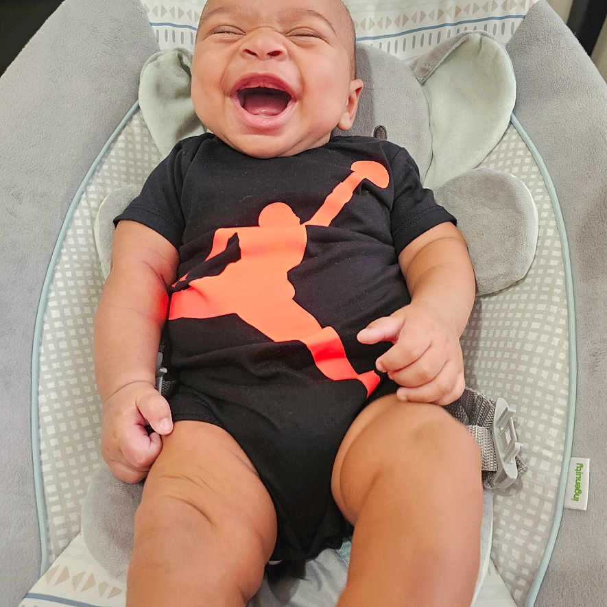 Clydale joined the competition — help win amazing prizes! baby, bodypart, clothing, crib, cushion, face, finger, footwear, furniture, hand, happy, head, homedecor, infantbed, laughing, person, photography, portrait, shoe, shorts