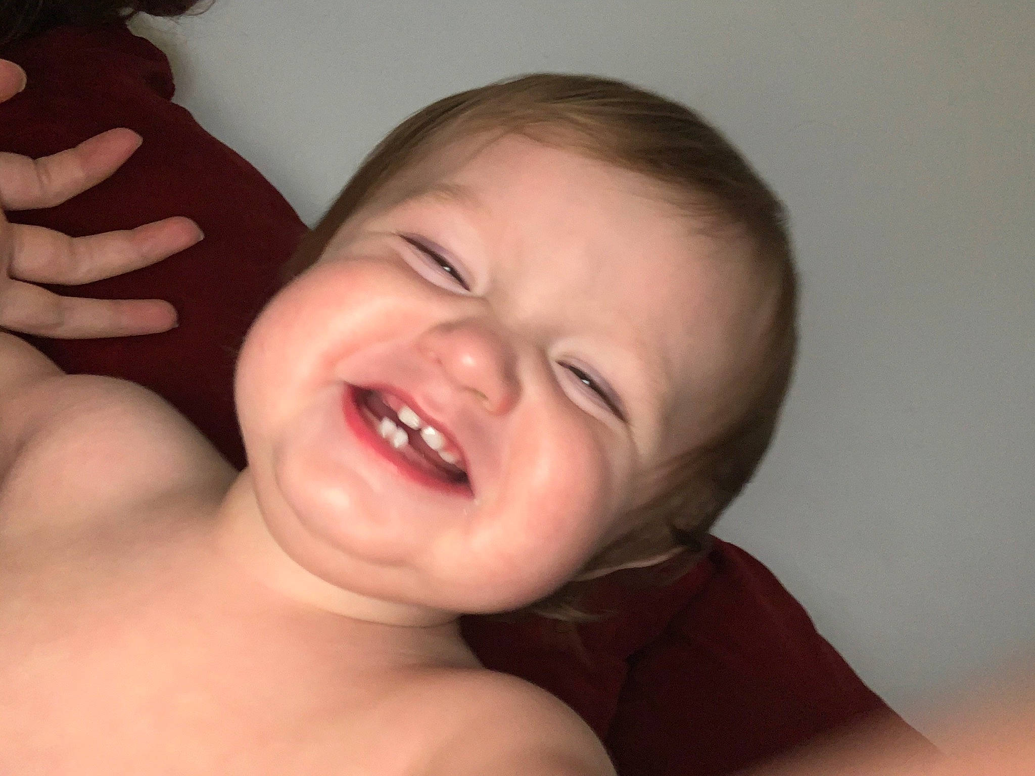 Eastyn is registered to the contest to win money with this photo: baby, baby_making_funny_faces, cheek, child, chin, face, facial_expression, fun, hand, happy, head, laugh, lip, mouth, nose, organ, person, skin, smile, toddler