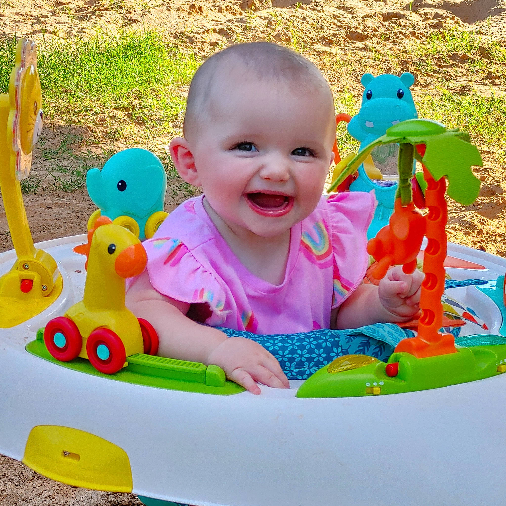 Laiklyn is registered to the contest to win money with this photo: baby, baby_playing_with_toys, baby_products, baby_toys, child, fun, joy, leisure, outdoor_play_equipment, person, play, product, recreation, toddler, toy