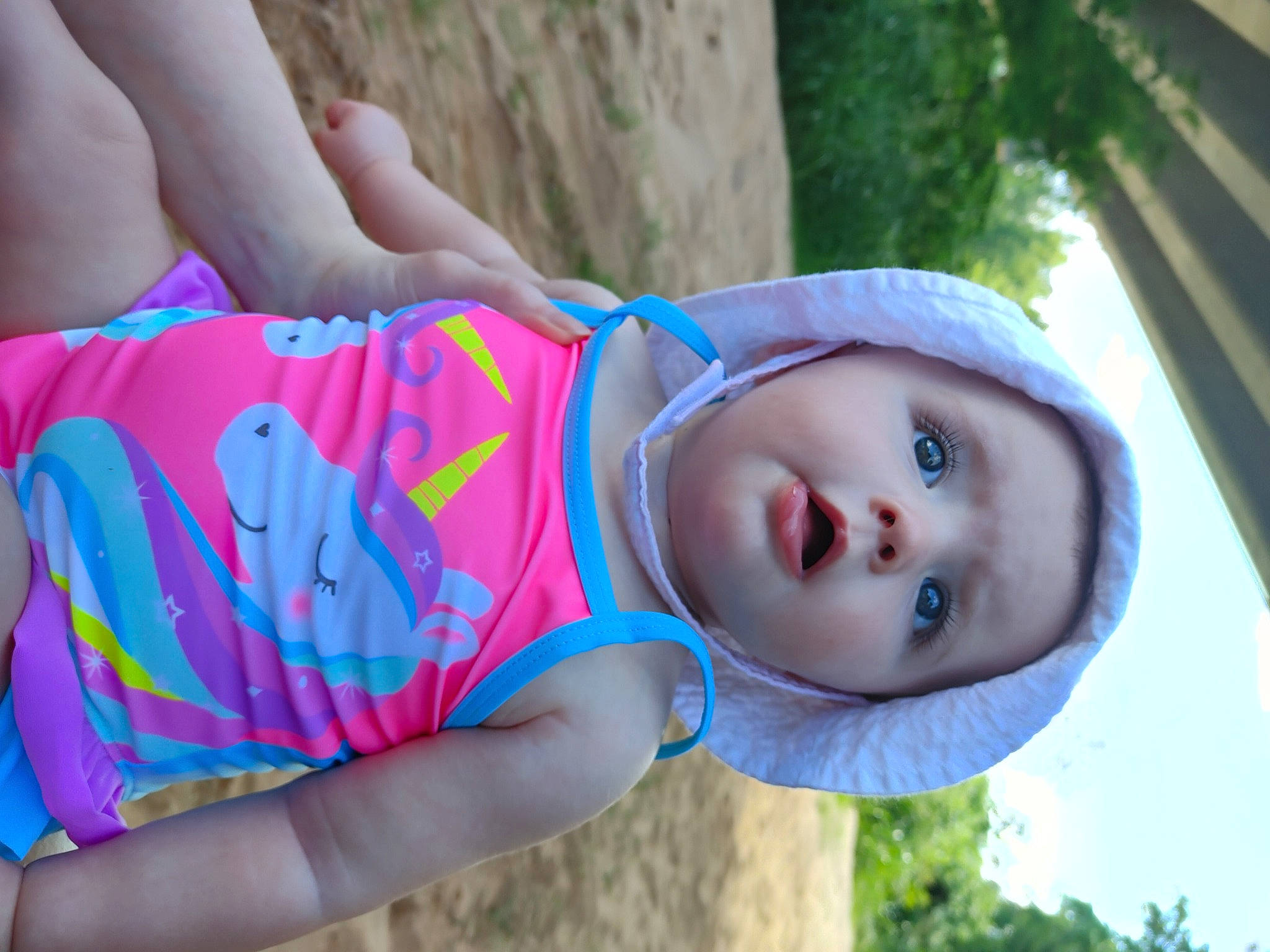 Laiklyn is registered to the contest to win money with this photo: baby, child, headwear, person, toddler