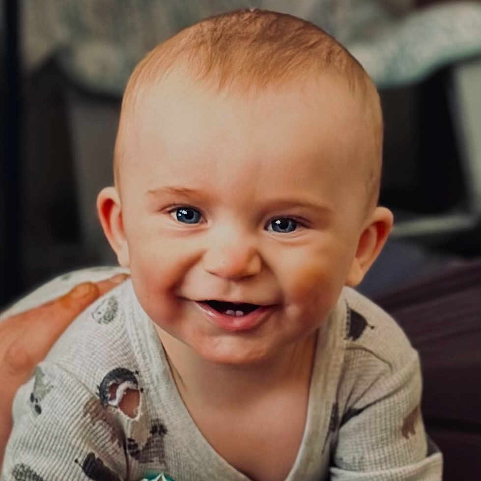 Jack is registered to the contest to win money with this photo: baby, babylaughing, face, happy, head, laughing, person, photography, portrait, smile