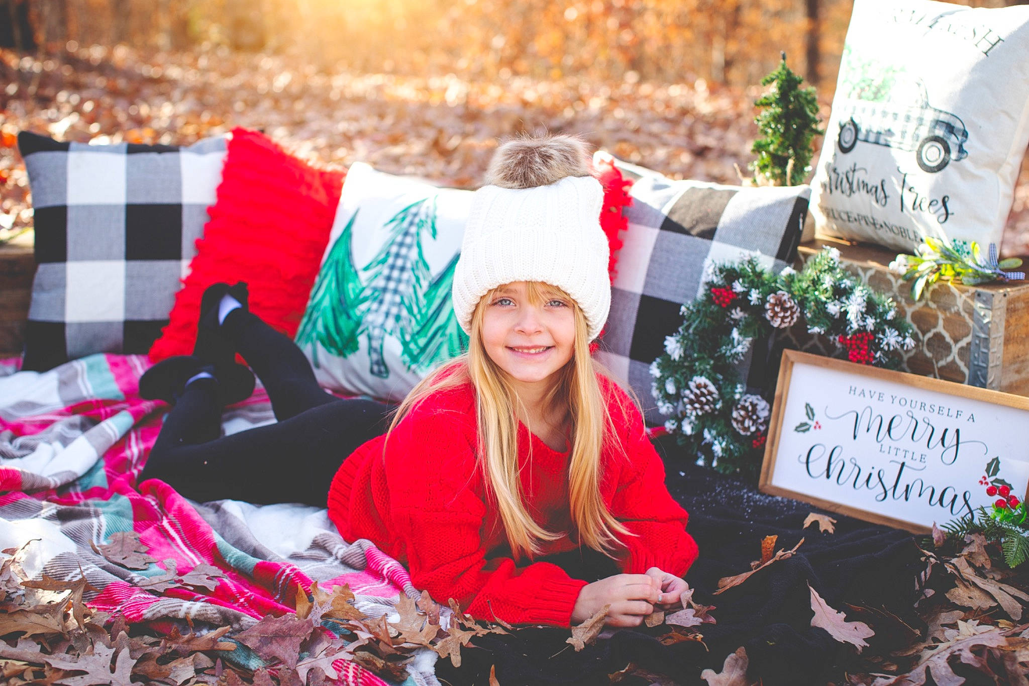 Emily joined the competition — help win amazing prizes! carmine, christmas, christmas_eve, community, event, fashion_accessory, grass, happy, headwear, holiday, joy, leaf, magenta, people, people_in_nature, person, photograph, plant, recreation, red