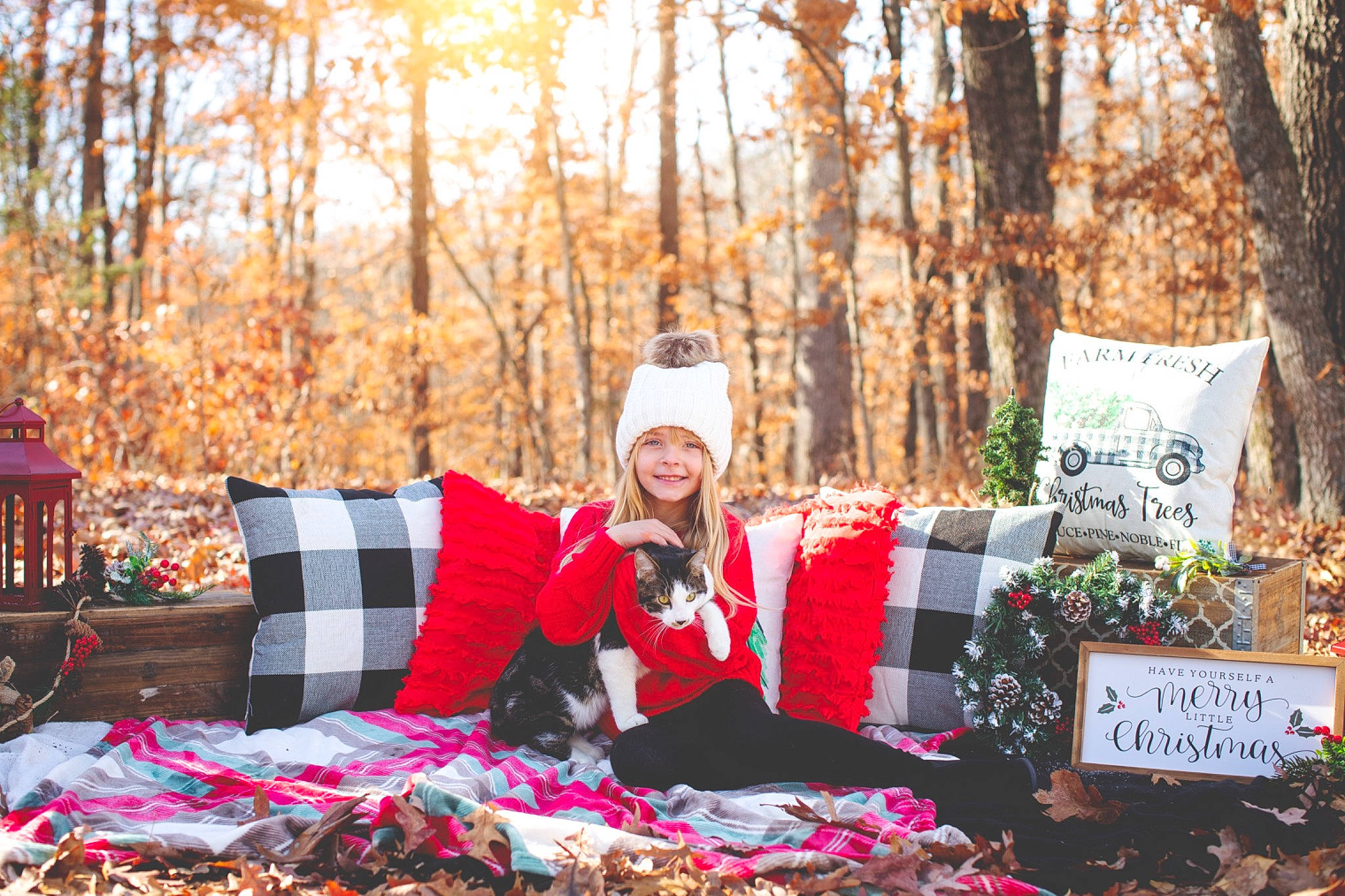 Emily joined the competition — help win amazing prizes! community, deciduous, event, forest, grass, happy, headwear, holiday, joy, leaf, linens, magenta, people_in_nature, person, recreation, sky, smile, soil, spring, tree