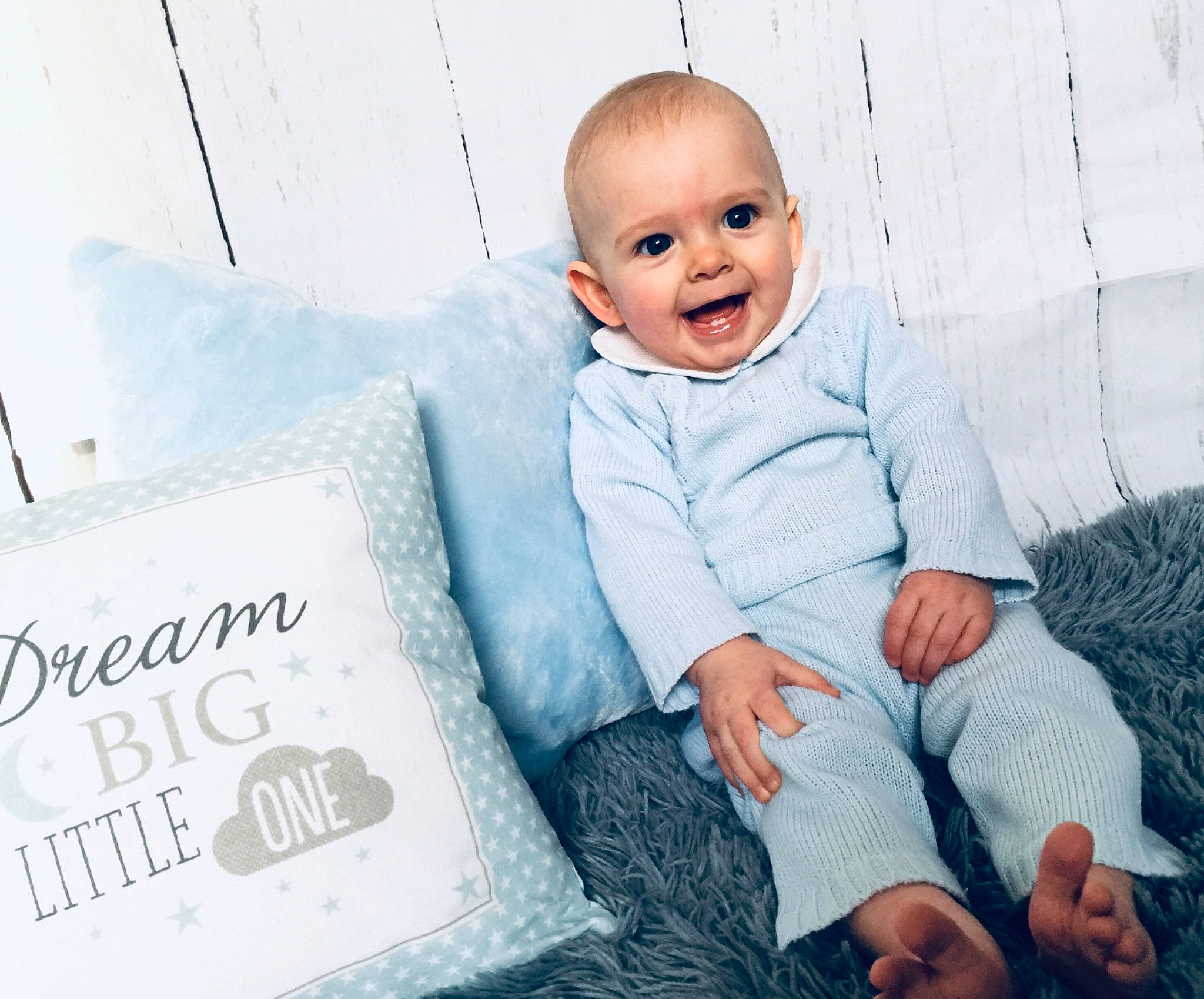 Harlie is registered to the contest to win money with this photo: baby, baby_products, baby_sleeping, baby_toddler_clothing, child, family, happy, people, person, photograph, photography, portrait, portrait_photography, product, room, sitting, sleeve, smile, t_shirt, toddler
