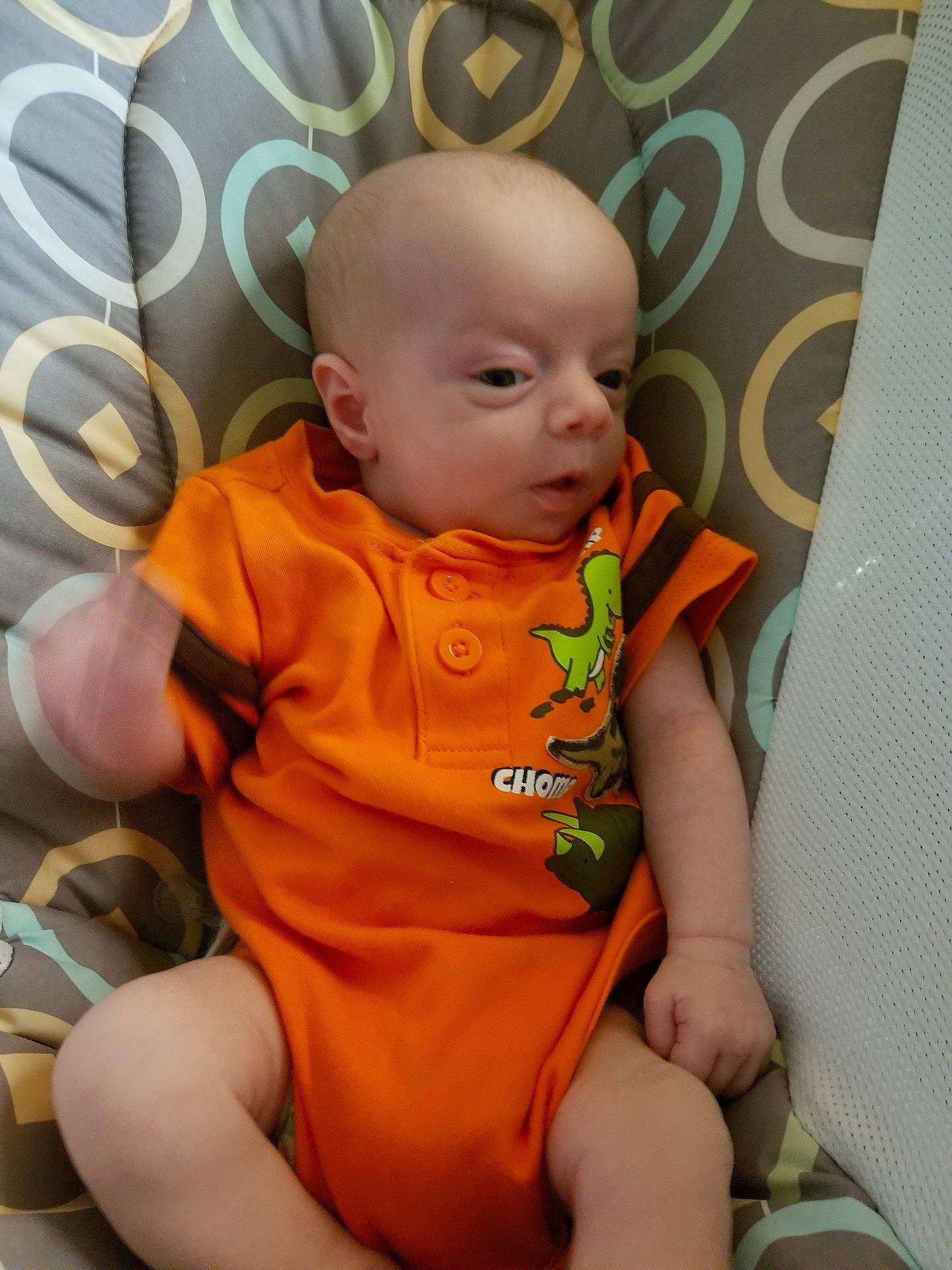 Chasen joined the competition — help win amazing prizes! arm, baby_products, cheek, child, ear, eye, finger, head, infant, iris, mouth, nose, person, product, sitting, skin, smile, toddler