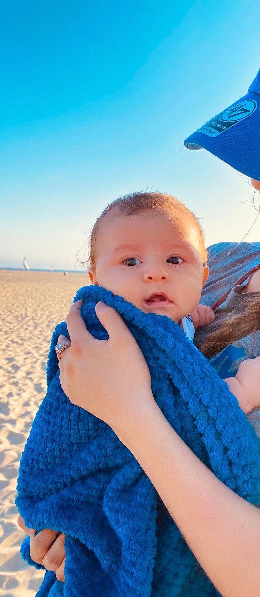 Noah joined the competition — help win amazing prizes! arm, azure, baby, blue, cool, electric_blue, finger, flash_photography, fun, gesture, hairstyle, hand, happy, leisure, person, skin, sky, summer, thumb, toddler