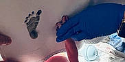 Isaiah is registered to the contest to win money with this photo: baby, baby_foot, baby_hand, blanket, close_up, cute, first_prints, footprint, glove, hand, hospital, infant, medical, newborn, newborn_care, person, print, skin, small, touch