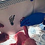 baby, baby_foot, baby_hand, blanket, close_up, cute, first_prints, footprint, glove, hand, hospital, infant, medical, newborn, newborn_care, person, print, skin, small, touch