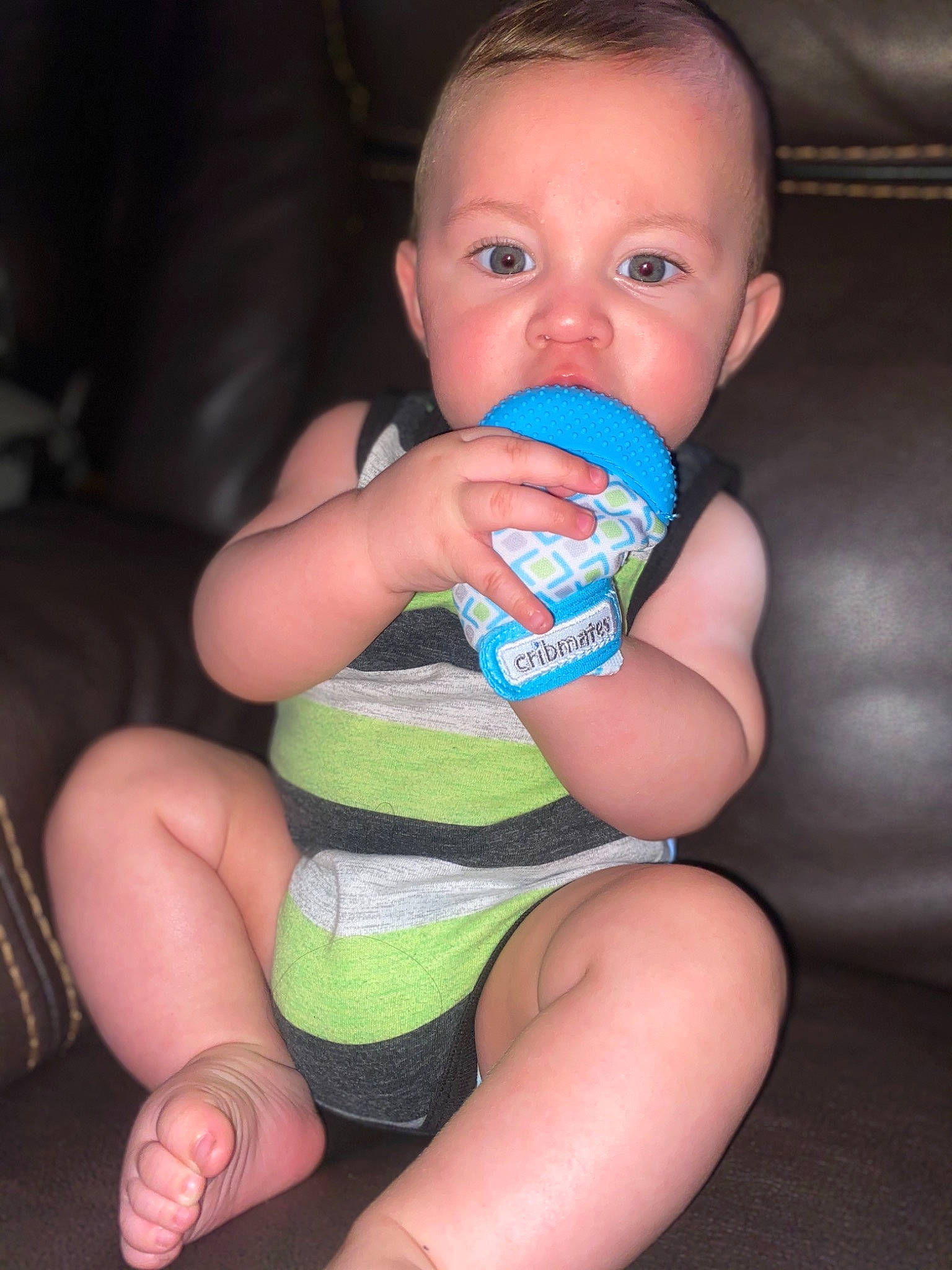 Michael is registered to the contest to win money with this photo: baby, baby_toddler_clothing, cheek, child, finger, fun, hand, leg, mouth, nail, person, sitting, skin, thumb, toddler, vacation