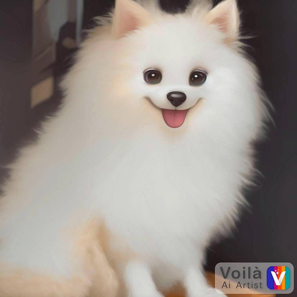 Prada participe au concours pour gagner de l'argent avec cette photo : ancient_dog_breeds, canidae, carnivore, companion_dog, corgi_chihuahua, dog, dog_breed, ear, fur, iris, non_sporting_group, photograph, samoyed, snout, spitz, toy_dog, volpino_italiano, whiskers, working_animal
