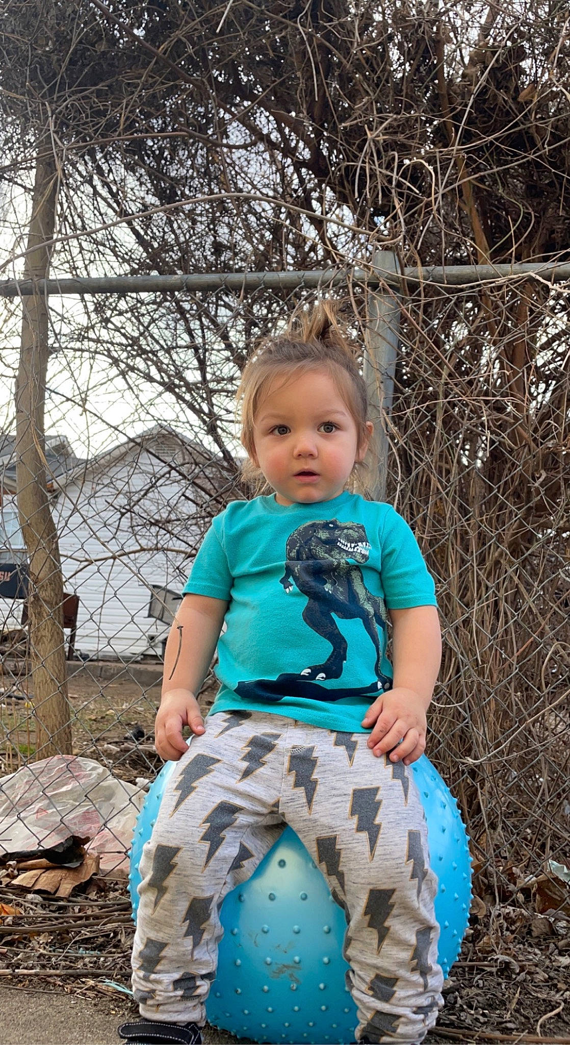 Eric is registered to the contest to win money with this photo: baby, baby_toddler_clothing, child, electric_blue, fun, grass, happy, pattern, people_in_nature, person, plant, portrait_photography, sitting, sky, sleeve, spring, t_shirt, toddler, tree, waist