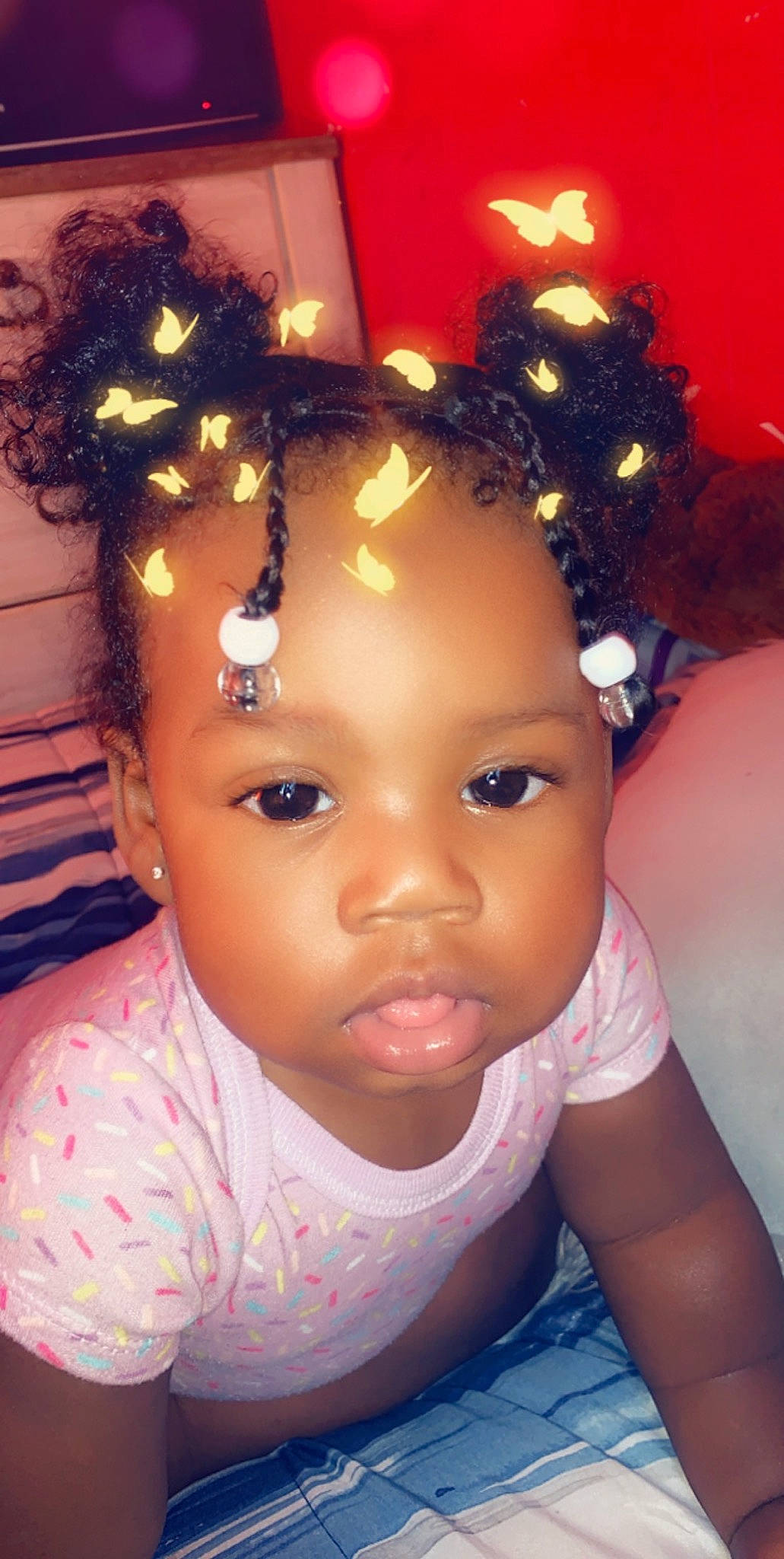 Anari  joined the competition — help win amazing prizes! baby, beauty, black_hair, cheek, child, eye, eyebrow, face, fashion_accessory, forehead, hair, hair_accessory, hairstyle, head, headband, lip, nose, person, skin, smile