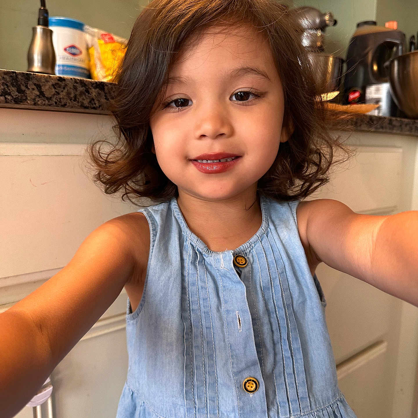 Kylie joined the competition — help win amazing prizes! brownhair, child, closet, clothing, cupboard, dress, face, female, furniture, girl, hair, happy, head, indoors, interiordesign, person, photography, portrait, sleeve, smile