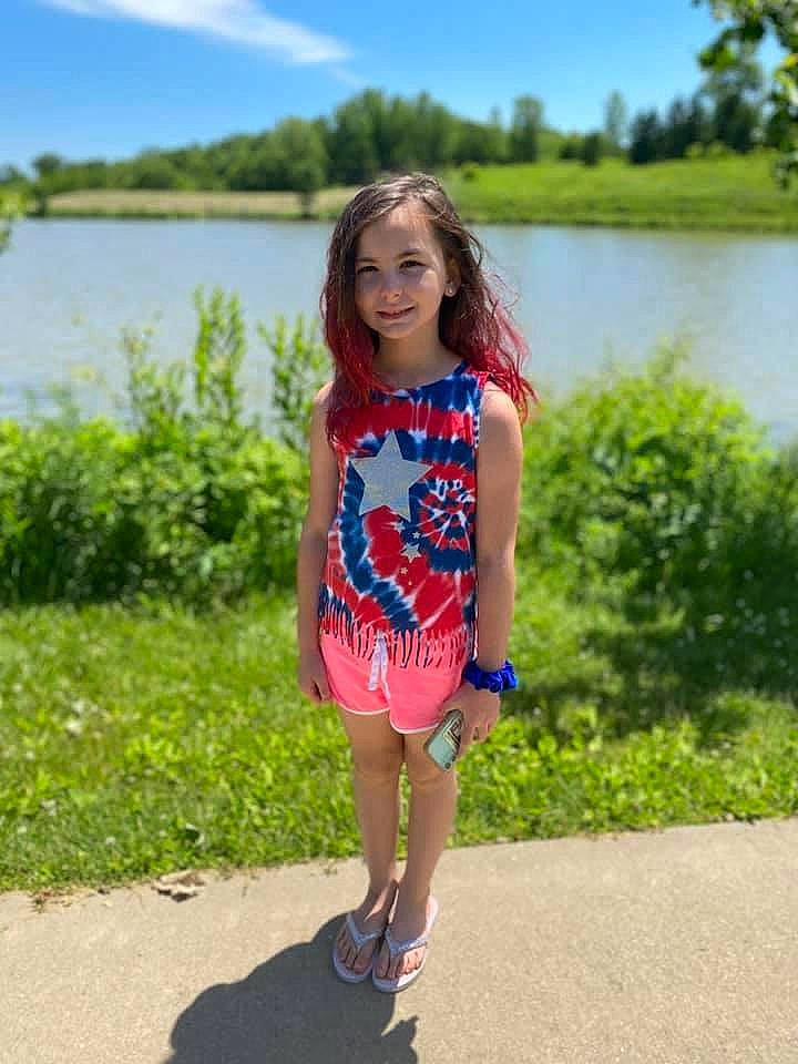 Rosalynn is registered to the contest to win money with this photo: blue, child, clothing, dress, electric_blue, footwear, fun, joy, pattern, person, photography, pink, plant, recreation, shoe, shoulder, smile, summer, t_shirt, toddler