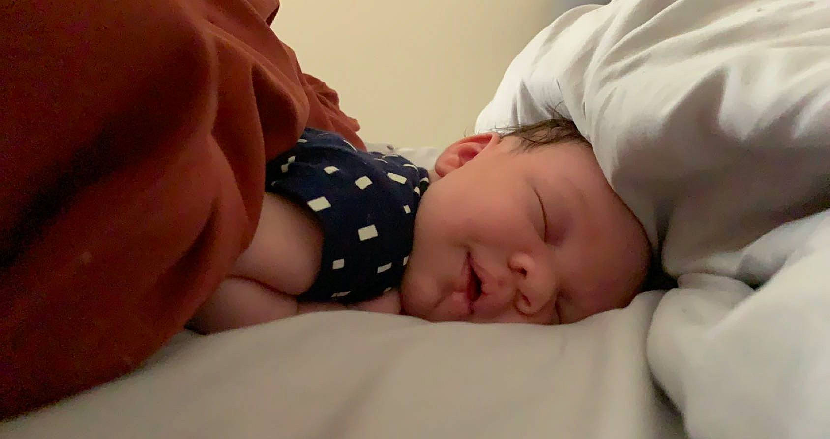 Augustine joined the competition — help win amazing prizes! baby, bedtime, child, finger, hand, mouth, nap, person, skin, sleep, toddler