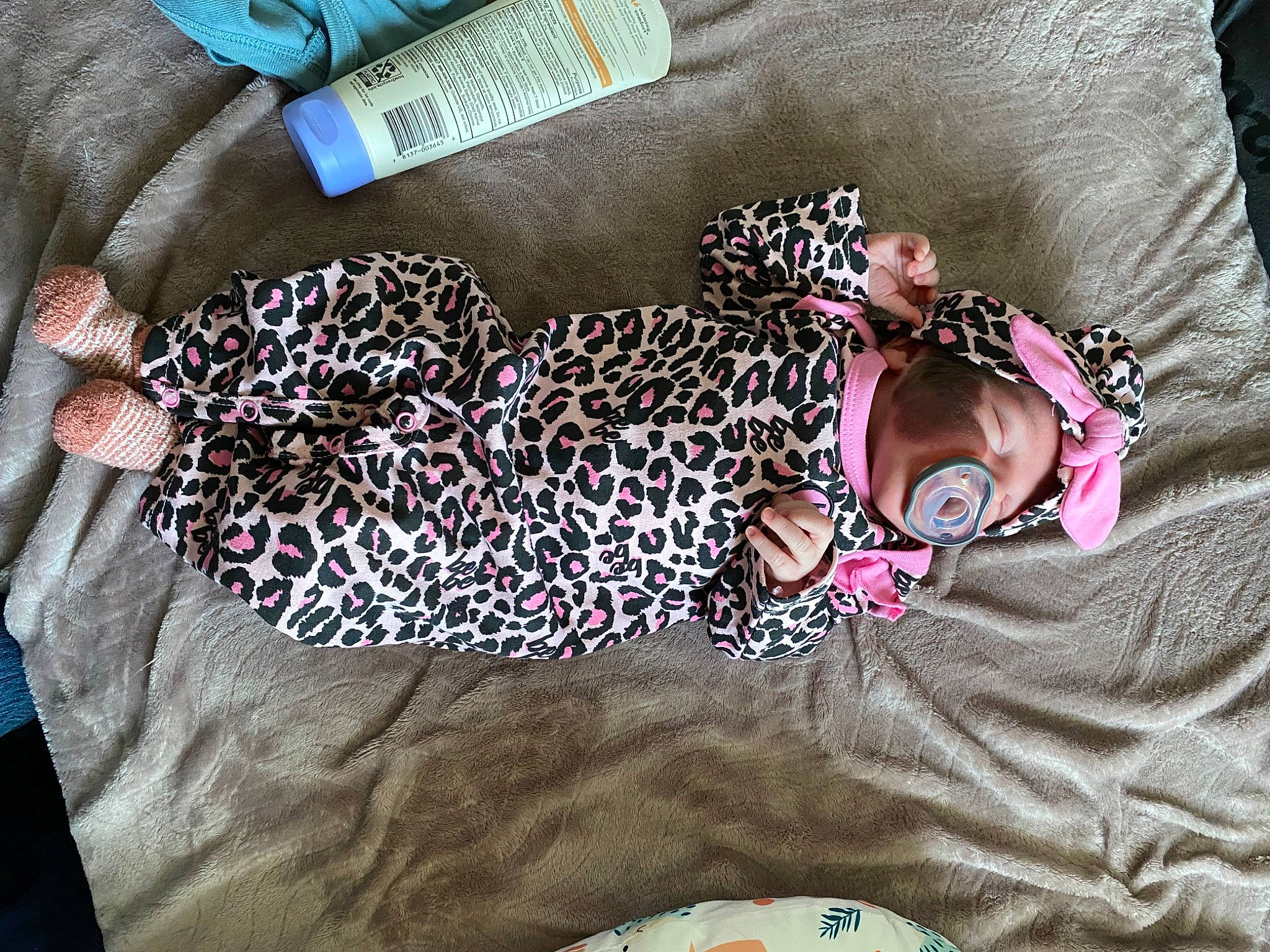 Rhiannon joined the competition — help win amazing prizes! baby, baby_products, baby_sleeping, baby_toddler_clothing, bedding, bedtime, child, comfort, linens, nap, pattern, person, room, sleep, sleeve, sock, t_shirt, textile, toddler, tree