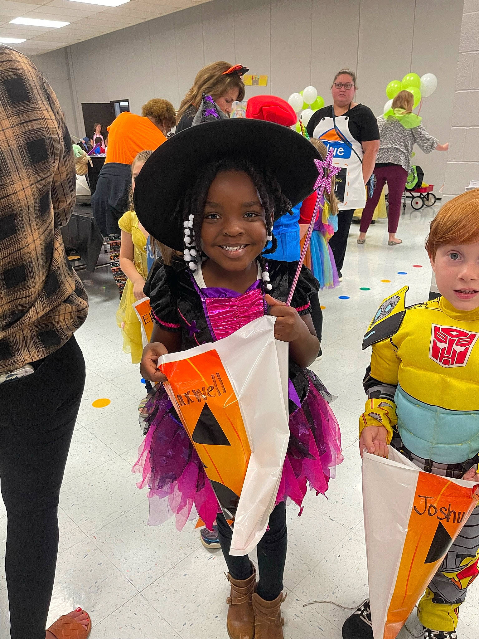 Ashlynn joined the competition — help win amazing prizes! boot, child, community, costume, event, fun, happy, hat, joy, leisure, luggage_and_bags, magenta, person, pink, plaid, recreation, sandal, shoe, smile, snapshot