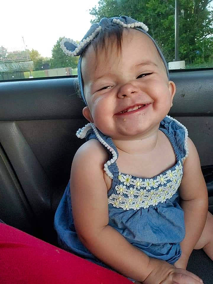 Emerald is registered to the contest to win money with this photo: child, happy, joy, laugh, person, smile, toddler