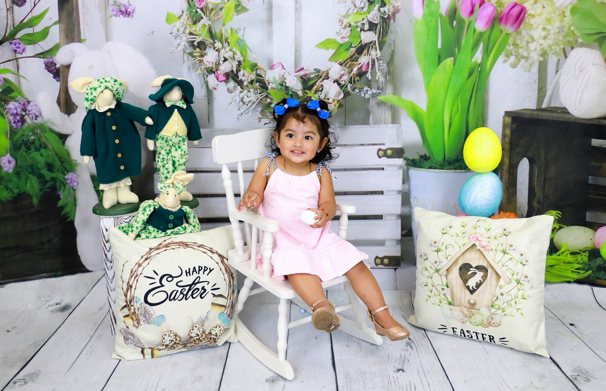 Analia joined the competition — help win amazing prizes! child, dress, event, fashion, flower_arranging, fun, happy, joy, leisure, mammal, pattern, person, pink, plant, product, room, smile, snapshot, textile, toddler