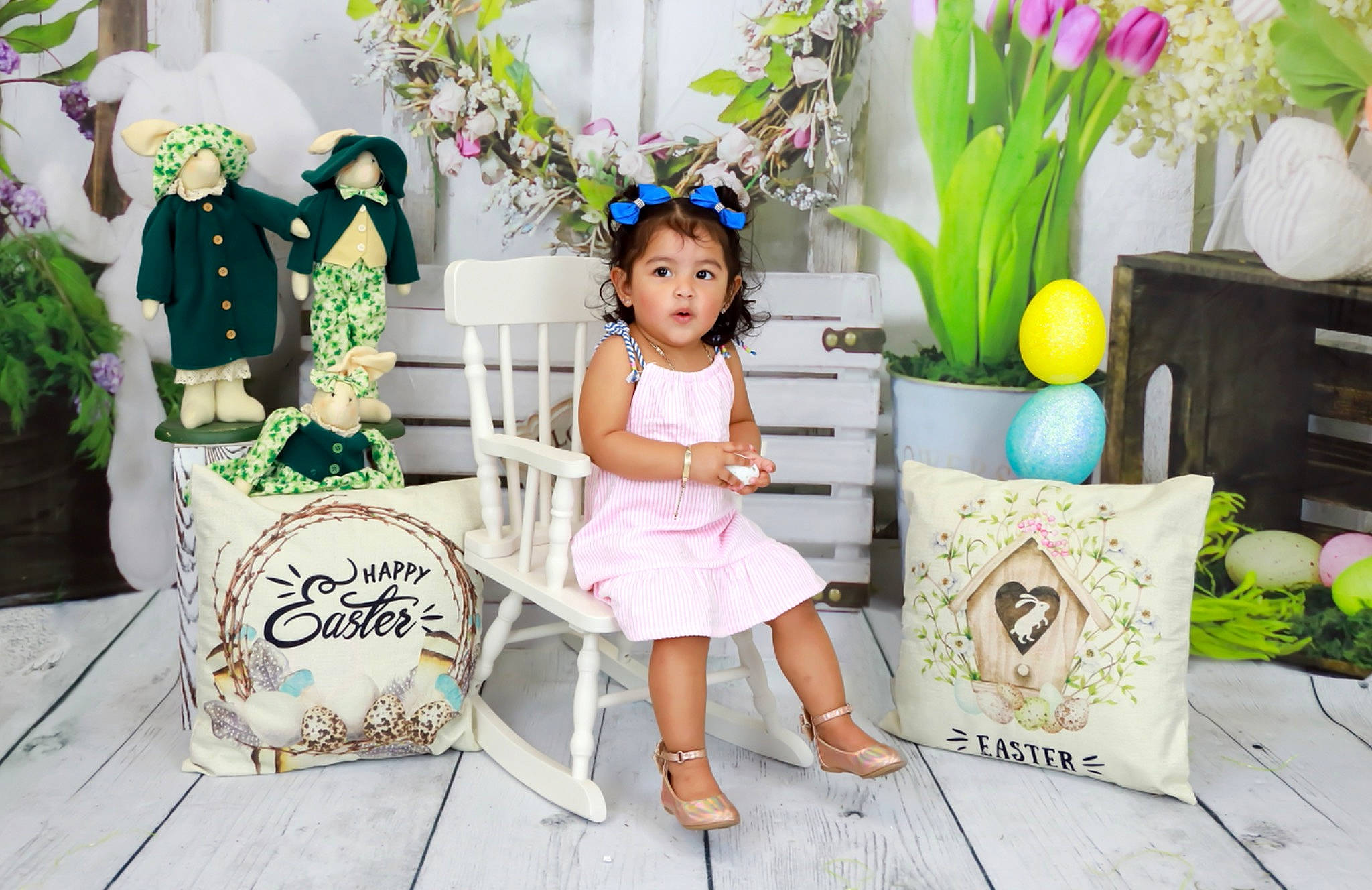 Analia joined the competition — help win amazing prizes! child, couch, dress, event, fashion, grass, green, happy, leisure, mammal, people, person, pink, plant, product, purple, summer, textile, toddler, toy