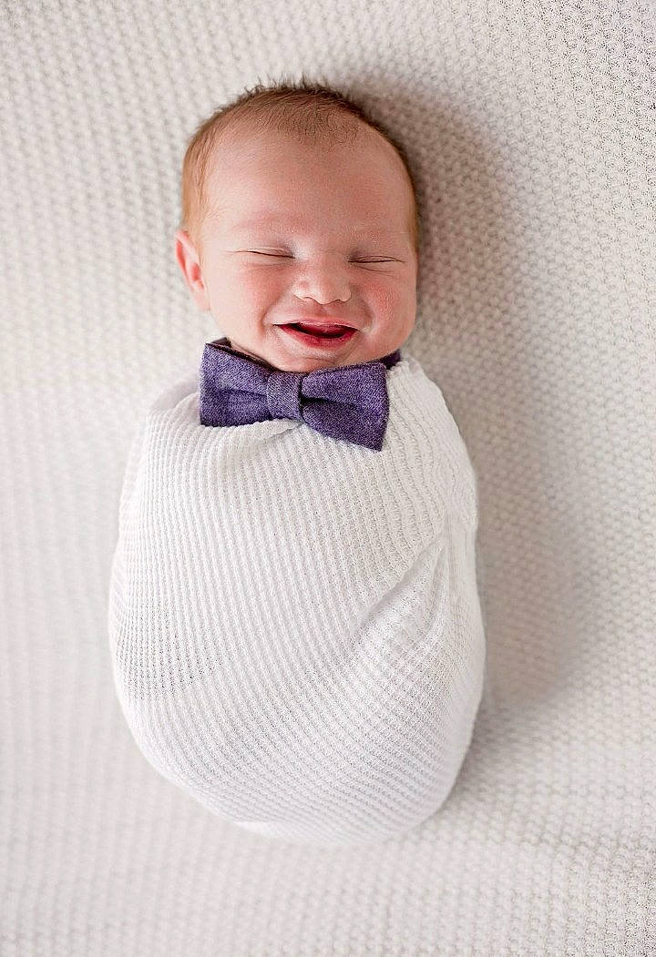Denver joined the competition — help win amazing prizes! baby, baby_toddler_clothing, blazer, bow_tie, collar, comfort, dress_shirt, fashion_accessory, formal_wear, grey, happy, linens, neck, pattern, person, shirt, sleeve, smile, t_shirt, tie