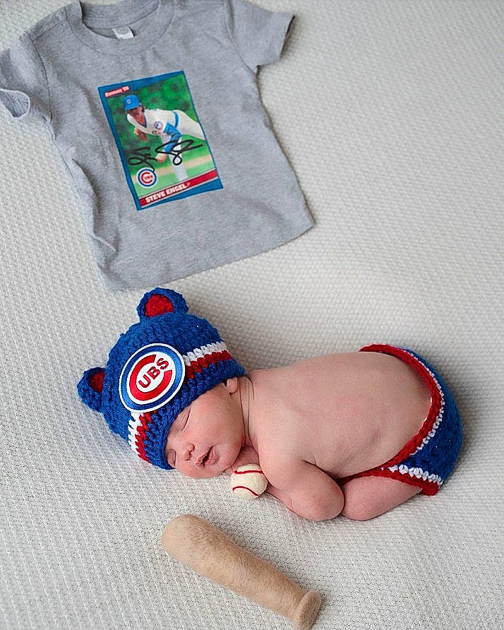 Denver joined the competition — help win amazing prizes! baby, baby_products, baby_sleeping, baby_toddler_clothing, barefoot, carmine, child, comfort, electric_blue, foot, headwear, human_leg, jersey, knee, linens, pattern, person, product, sleeve, thigh