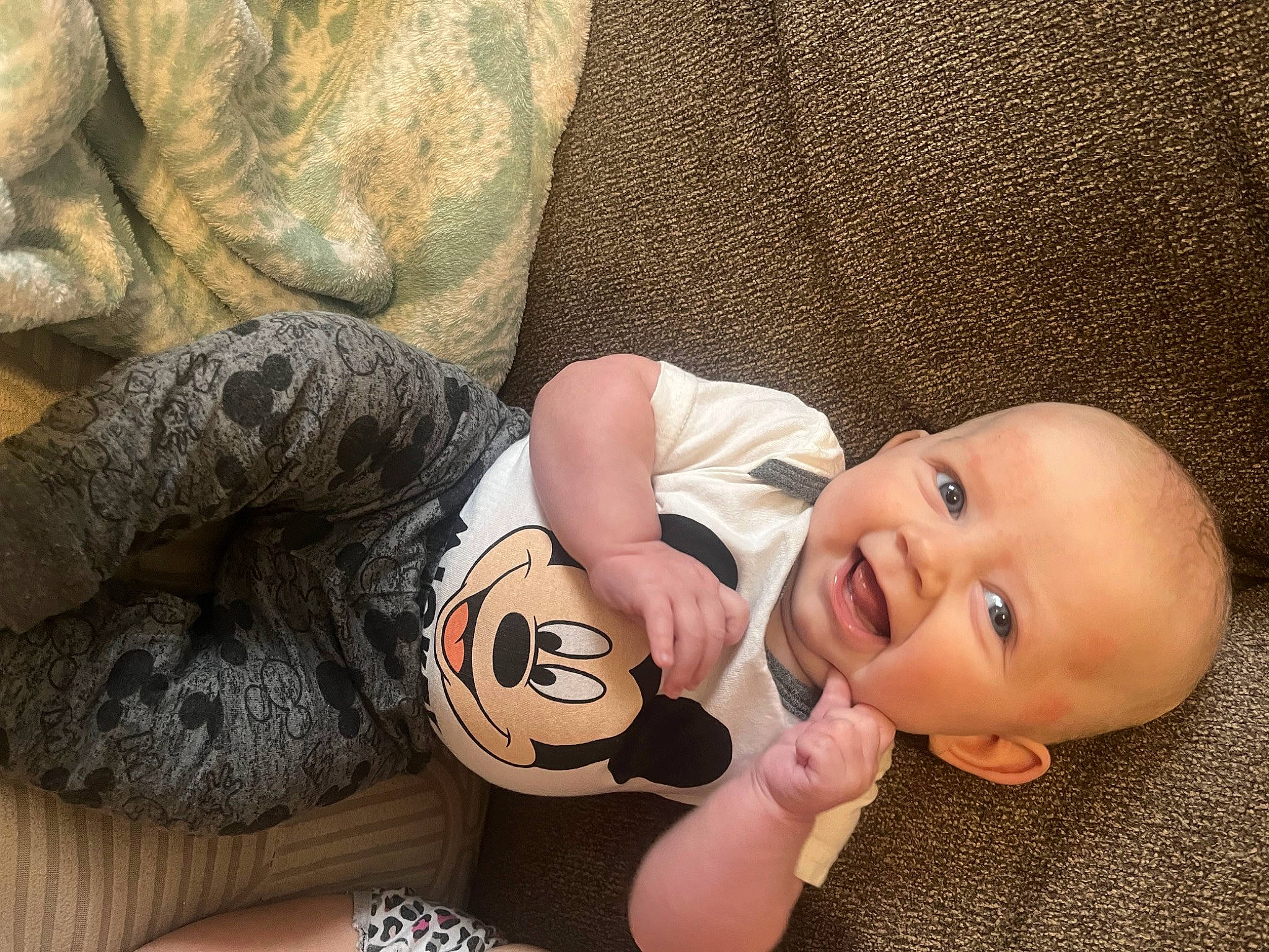 Ezekiel is registered to the contest to win money with this photo: baby_toddler_clothing, child, comfort, doll, finger, fun, grass, happy, human_body, human_leg, mouth, nail, nose, person, sitting, skin, smile, toddler, toy, tree