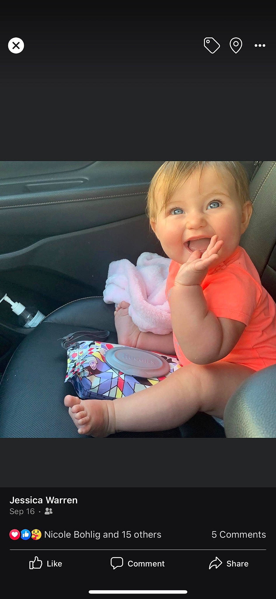 Austyn joined the competition — help win amazing prizes! arm, automotive_design, baby_toddler_clothing, cool, finger, flash_photography, gesture, hand, happy, human_body, iris, leg, lip, mouth, person, product, skin, smile, thigh, thumb