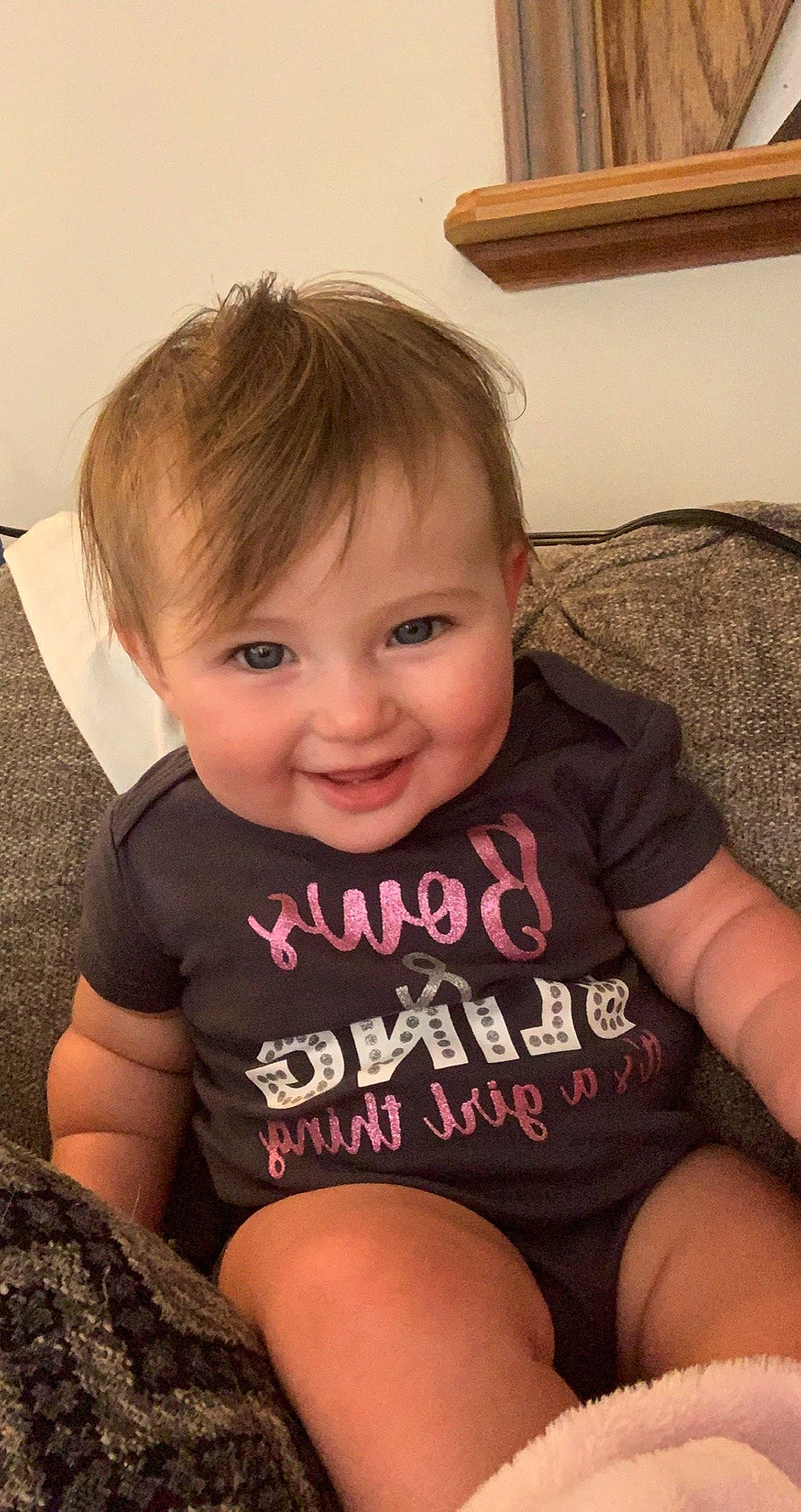 Austyn joined the competition — help win amazing prizes! arm, baby_toddler_clothing, cheek, chin, eye, eyebrow, face, facial_expression, hair, head, human_body, joint, joy, leg, lip, mouth, muscle, neck, nose, person