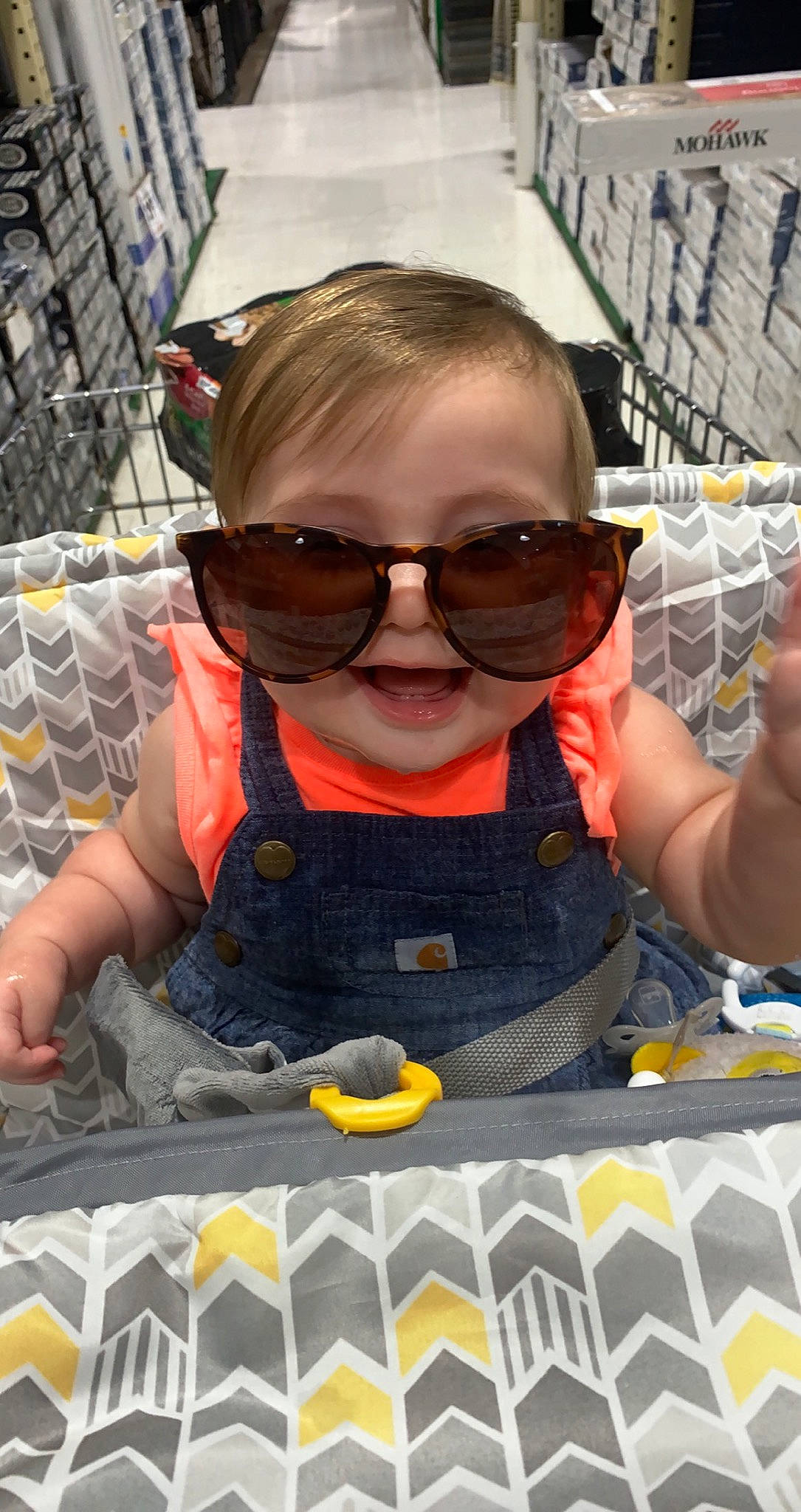 Austyn joined the competition — help win amazing prizes! baby, child, cool, eyewear, fun, glasses, goggles, happy, leisure, mouth, person, personal_protective_equipment, product, recreation, smile, sunglasses, toddler, toy, vacation, vision_care