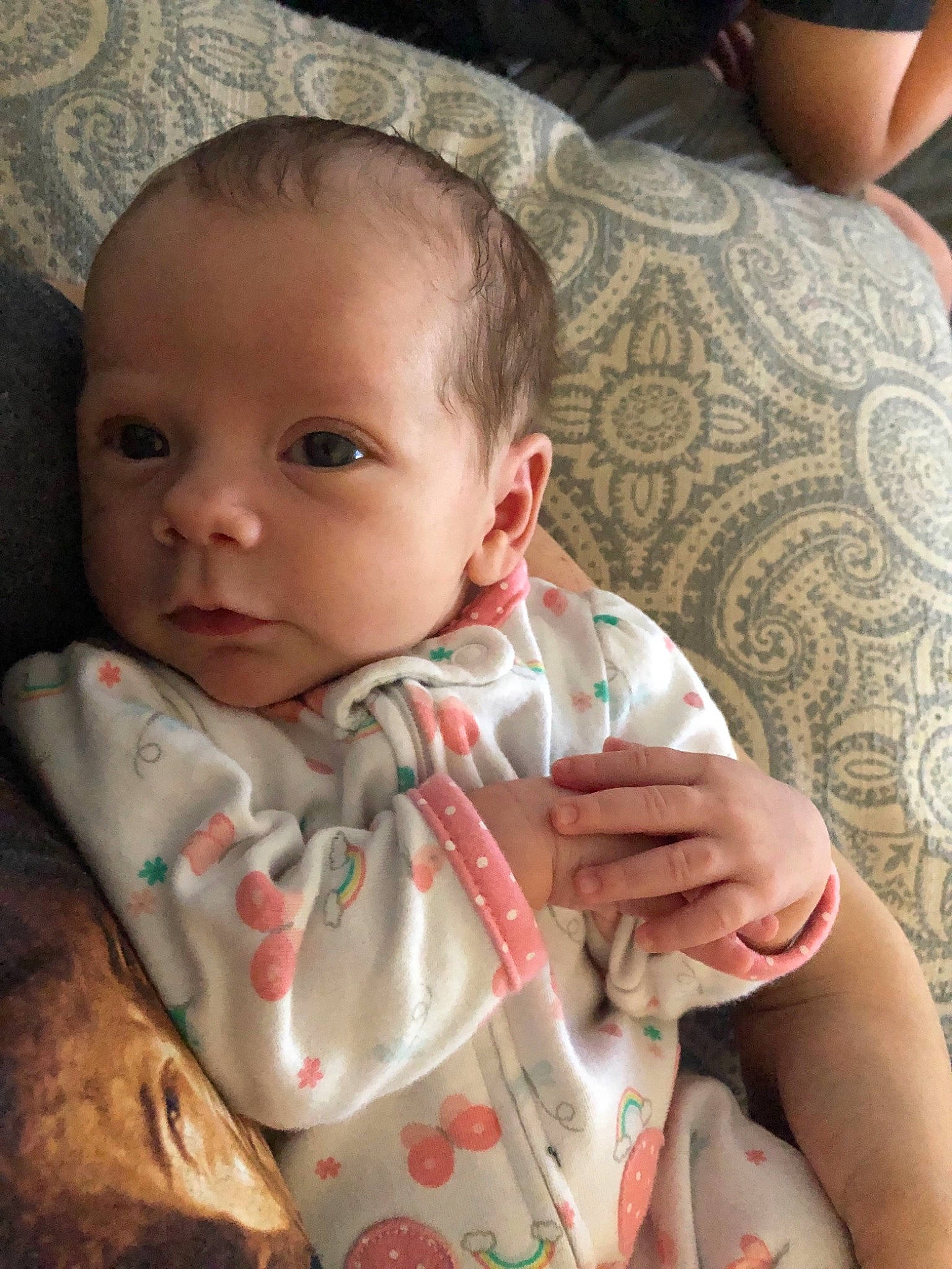 Ryley joined the competition — help win amazing prizes! cheek, child, eye, face, finger, girl, head, infant, iris, lip, person, skin, toddler