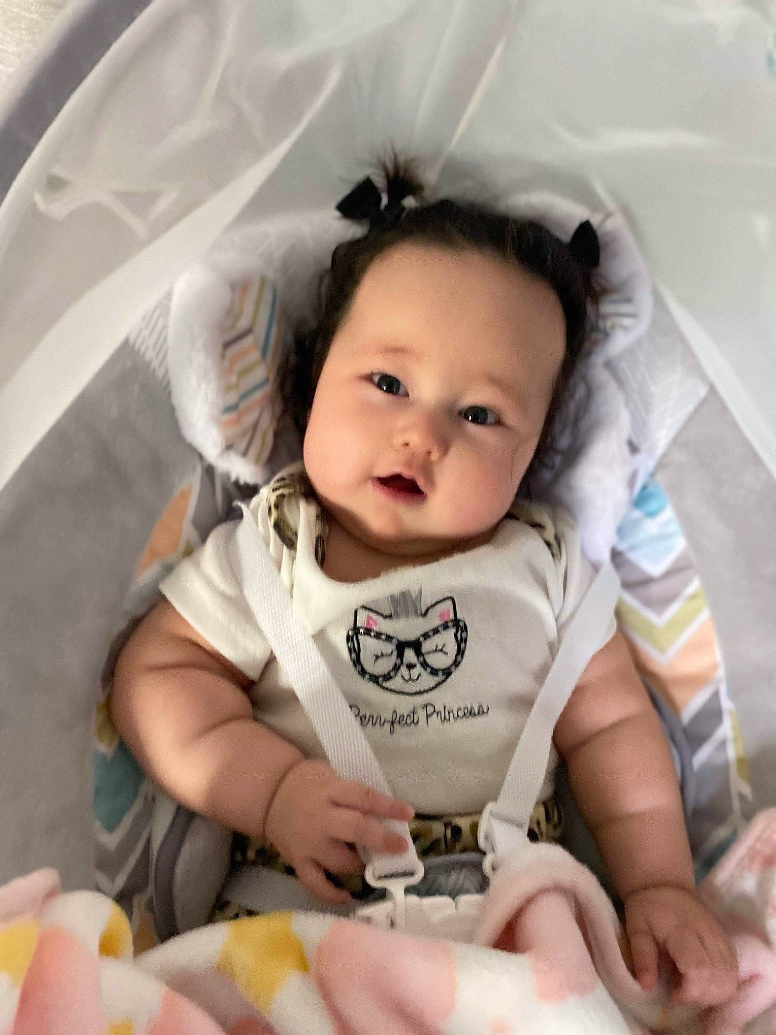 Liana is registered to the contest to win money with this photo: baby, baby_in_car_seat, baby_products, baby_toddler_clothing, cheek, child, person, product, skin, toddler