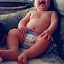 Westley joined the competition — help win amazing prizes! baby, child, diaper, couch, indoors, smiling, face_filter, sparkles, home, furniture, cute, happy, infant, sitting, skin, plush, legs, hand, foot, relaxing