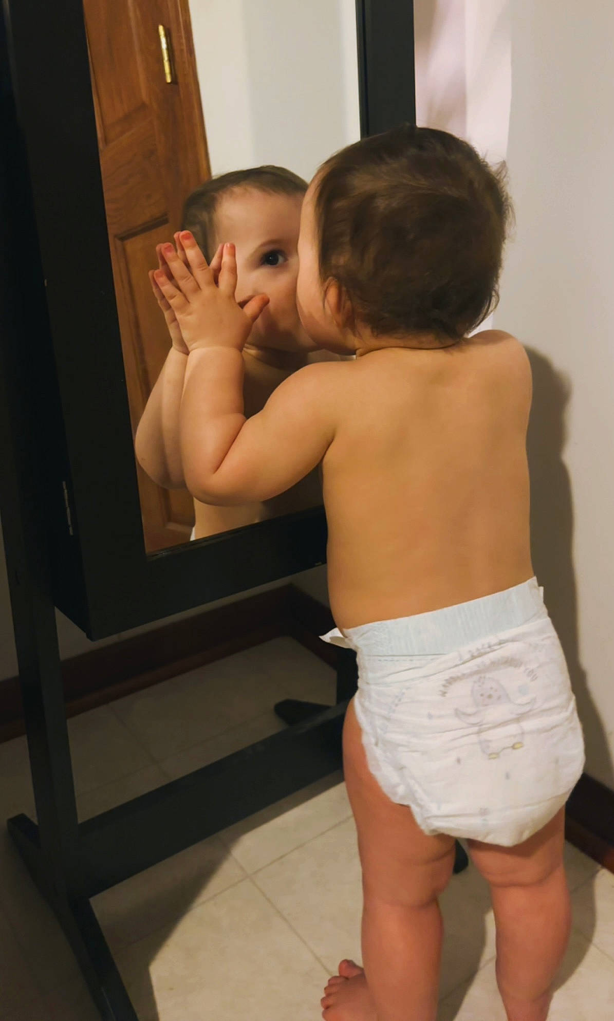 Paisleigh joined the competition — help win amazing prizes! abdomen, barechested, chest, elbow, finger, fun, gesture, hair, human_body, human_leg, knee, leg, neck, person, shoulder, stomach, thigh, toddler, trunk, trunks
