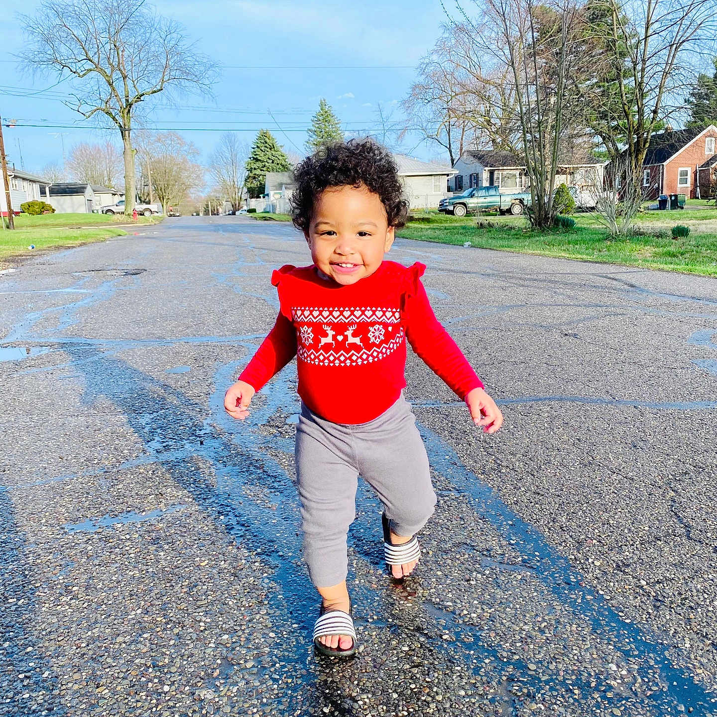 Yoselin joined the competition — help win amazing prizes! boy, car, child, city, clothing, face, head, male, outdoors, pants, person, photography, pickuptruck, portrait, road, street, transportation, urban, vehicle, walking