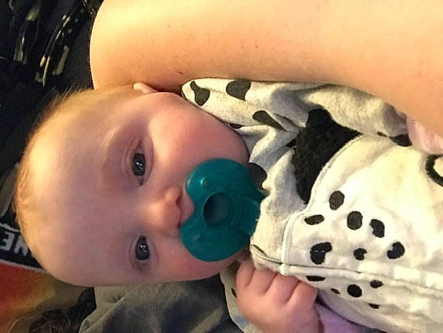 Emmaline is registered to the contest to win money with this photo: baby, cheek, child, ear, eye, finger, head, mouth, nose, person, photography, play, selfie, shoe, snout, toddler