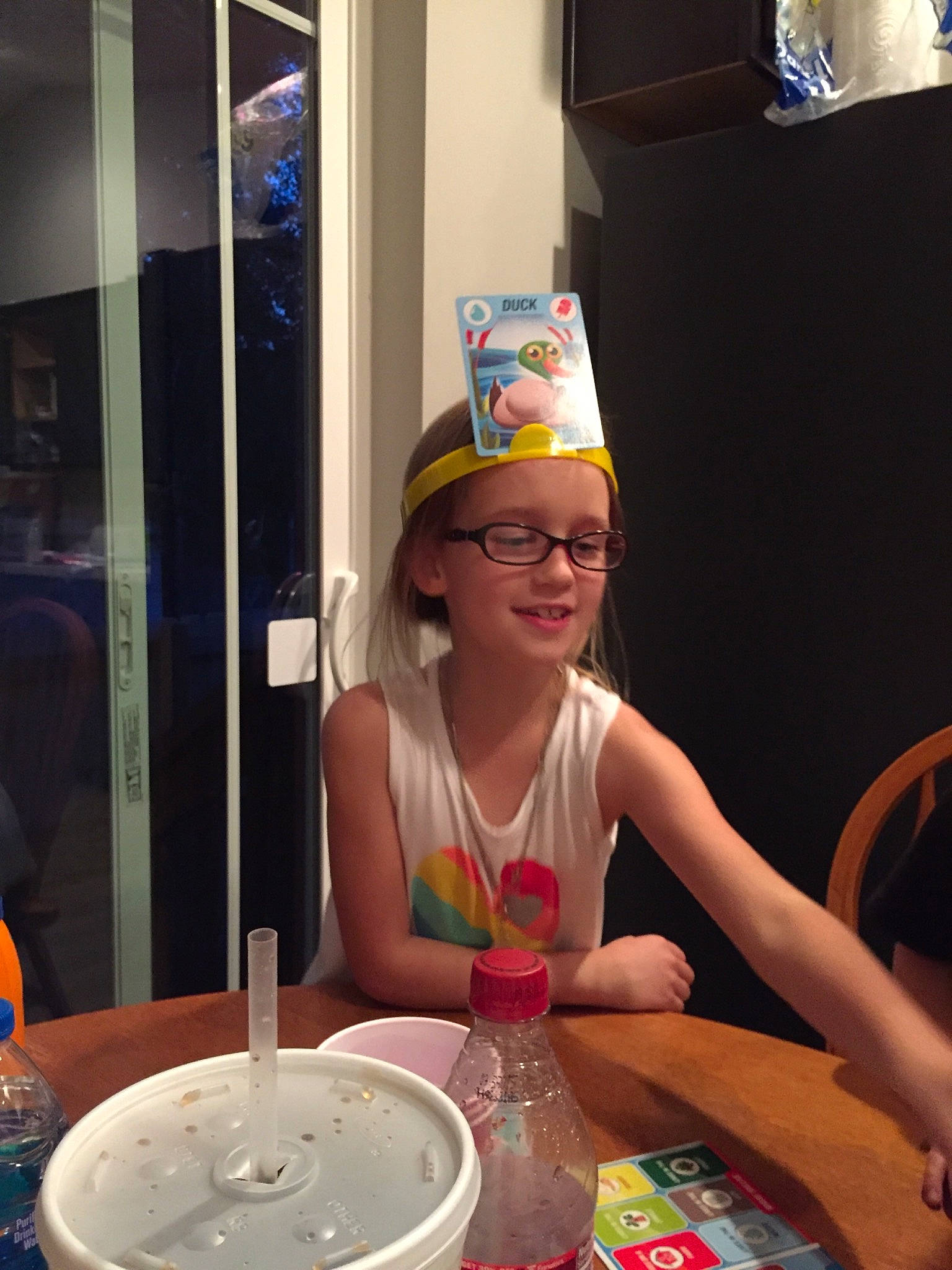 Brooklynn joined the competition — help win amazing prizes! child, food, fun, party, party_hat, party_supply, person, smile, vacation
