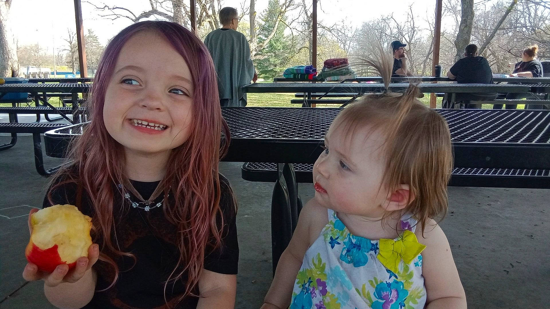 Mila is registered to the contest to win money with this photo: baby, blond, child, community, event, fun, grass, hairstyle, happy, head, iris, joy, leisure, person, recreation, skin, sky, smile, summer, toddler