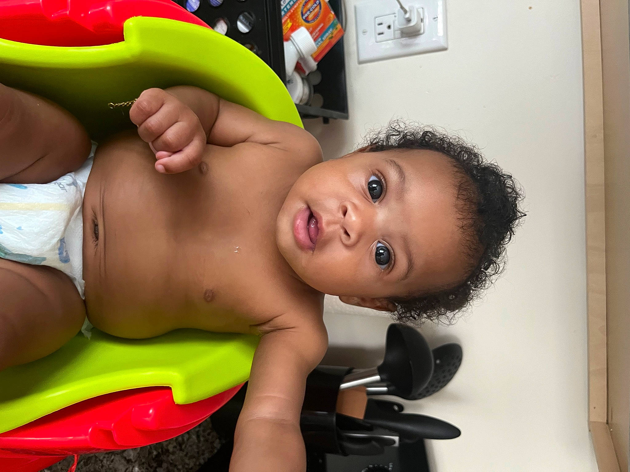 Këigo joined the competition — help win amazing prizes! abdomen, baby, barechested, black_hair, cheek, chest, child, eyelash, fun, hand, happy, human_body, mouth, navel, neck, person, skin, swimwear, thigh, toddler