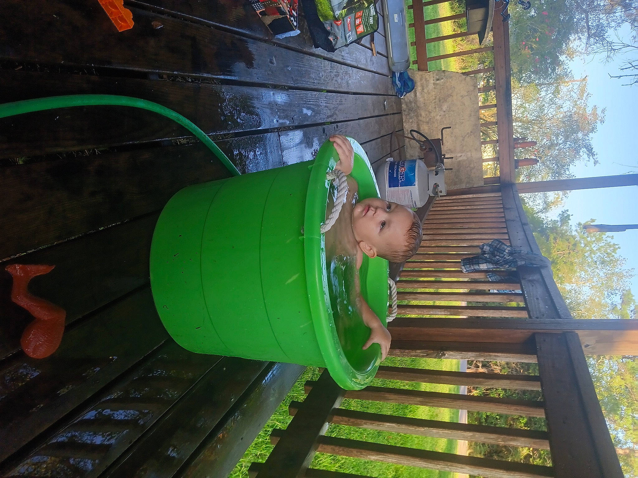 Isiah joined the competition — help win amazing prizes! automotive_wheel_system, engineering, fun, gas, grass, hat, leisure, line, machine, metal, person, plant, recreation, sky, soil, stairs, symmetry, terrestrial_plant, tree, wood