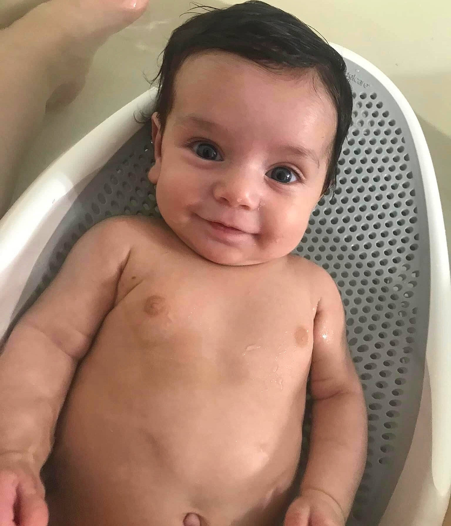 Hayze joined the competition — help win amazing prizes! baby, cheek, chest, ear, eyelash, finger, forehead, gesture, hair, iris, jaw, joint, joy, lip, mouth, neck, nose, person, skin, stomach