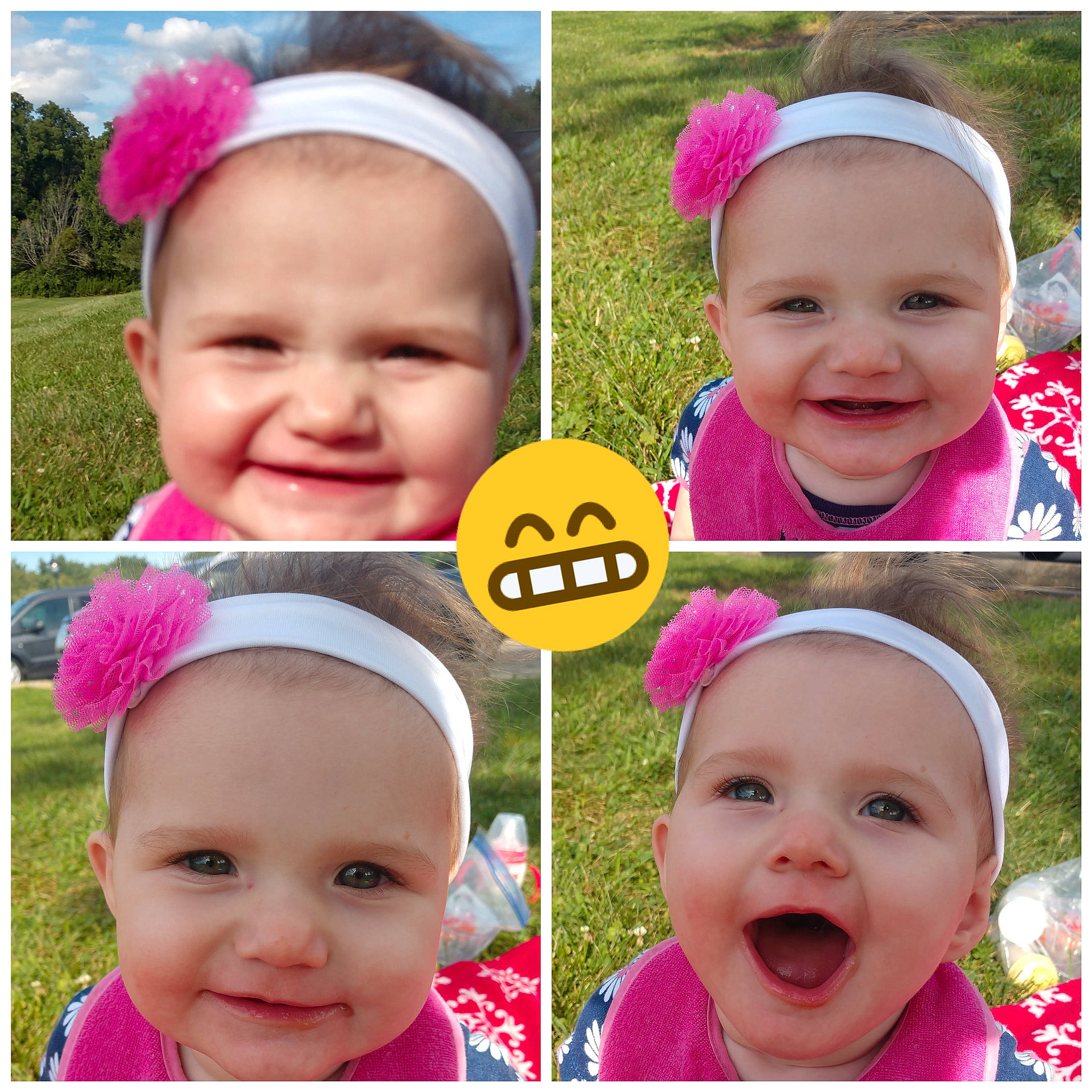 Jurnee is registered to the contest to win money with this photo: cap, cheek, chin, clothing, eyebrow, face, facial_expression, happy, hat, head, headwear, human, joy, lip, nose, outerwear, person, photograph, pink, product