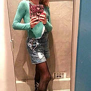 Aaliyah participe au concours pour gagner de l'argent avec cette photo :