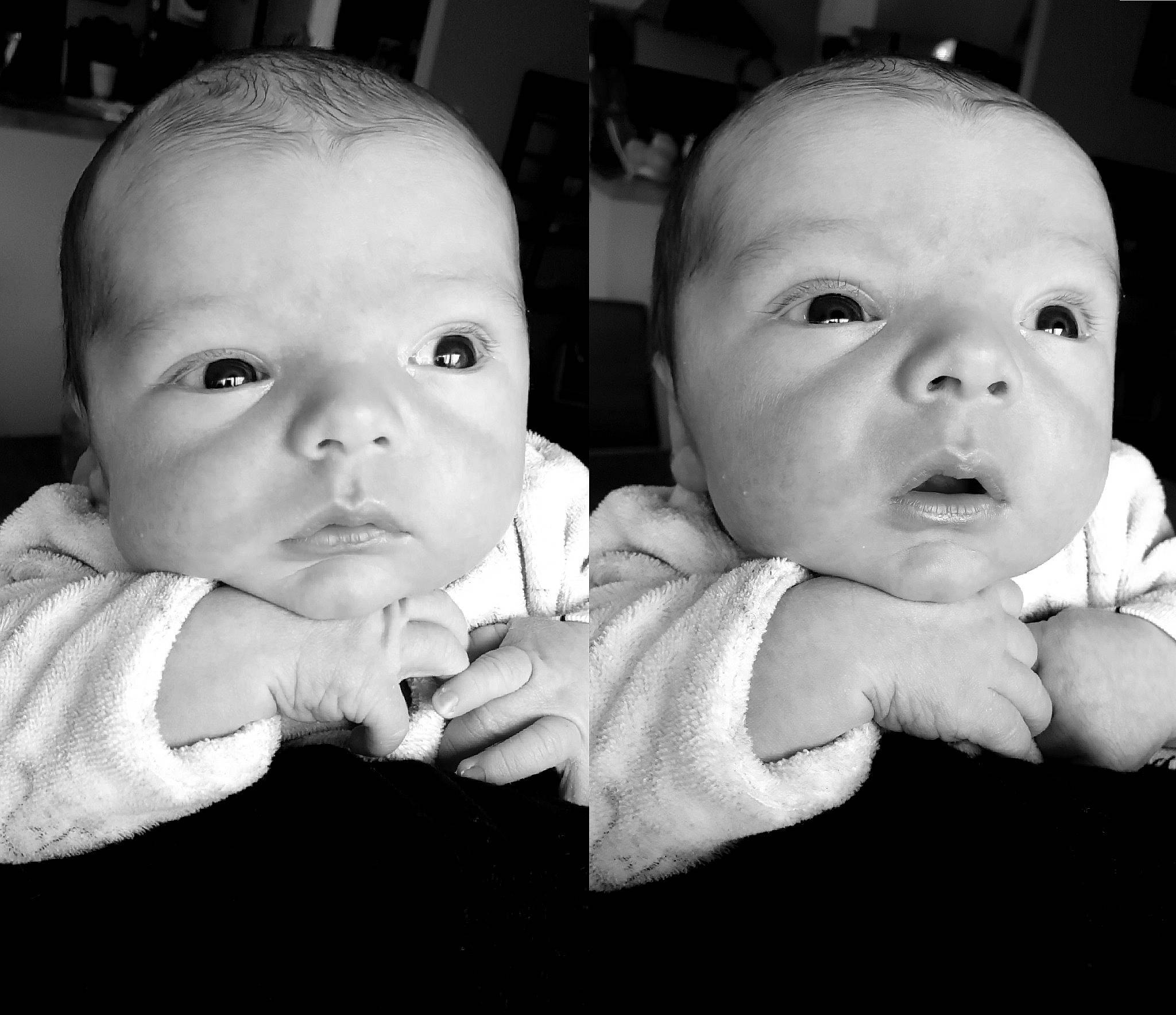 Nohlan participe au concours pour gagner de l'argent avec cette photo : arm, baby, cheek, chin, ear, eyebrow, facial_expression, flash_photography, gesture, hair, hand, happy, human_body, iris, lip, mouth, nose, person, skin, standing