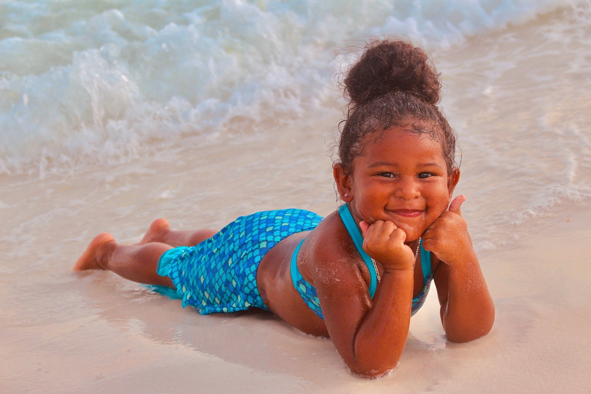 Aliyana is registered to the contest to win money with this photo: bathing, beach, child, fun, happy, joy, leisure, ocean, person, play, sand, sea, skin, smile, summer, sun_tanning, swimwear, vacation, wave
