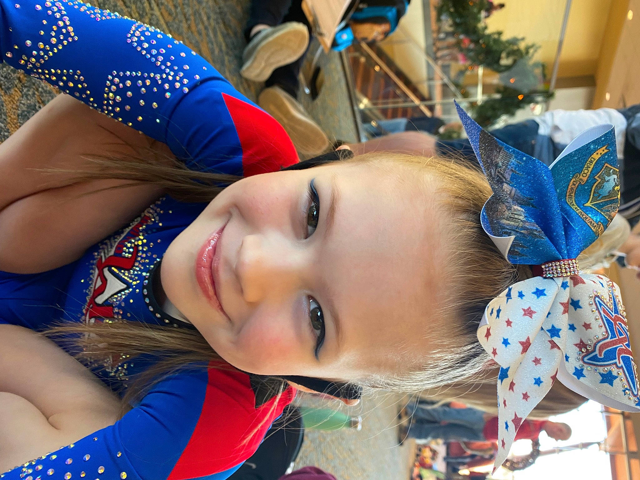 Emmalyn joined the competition — help win amazing prizes! blue, child, costume, electric_blue, event, fashion_accessory, fun, happy, holiday, human_leg, joy, leisure, party_supply, person, recreation, red, smile, snapshot, thigh, toddler