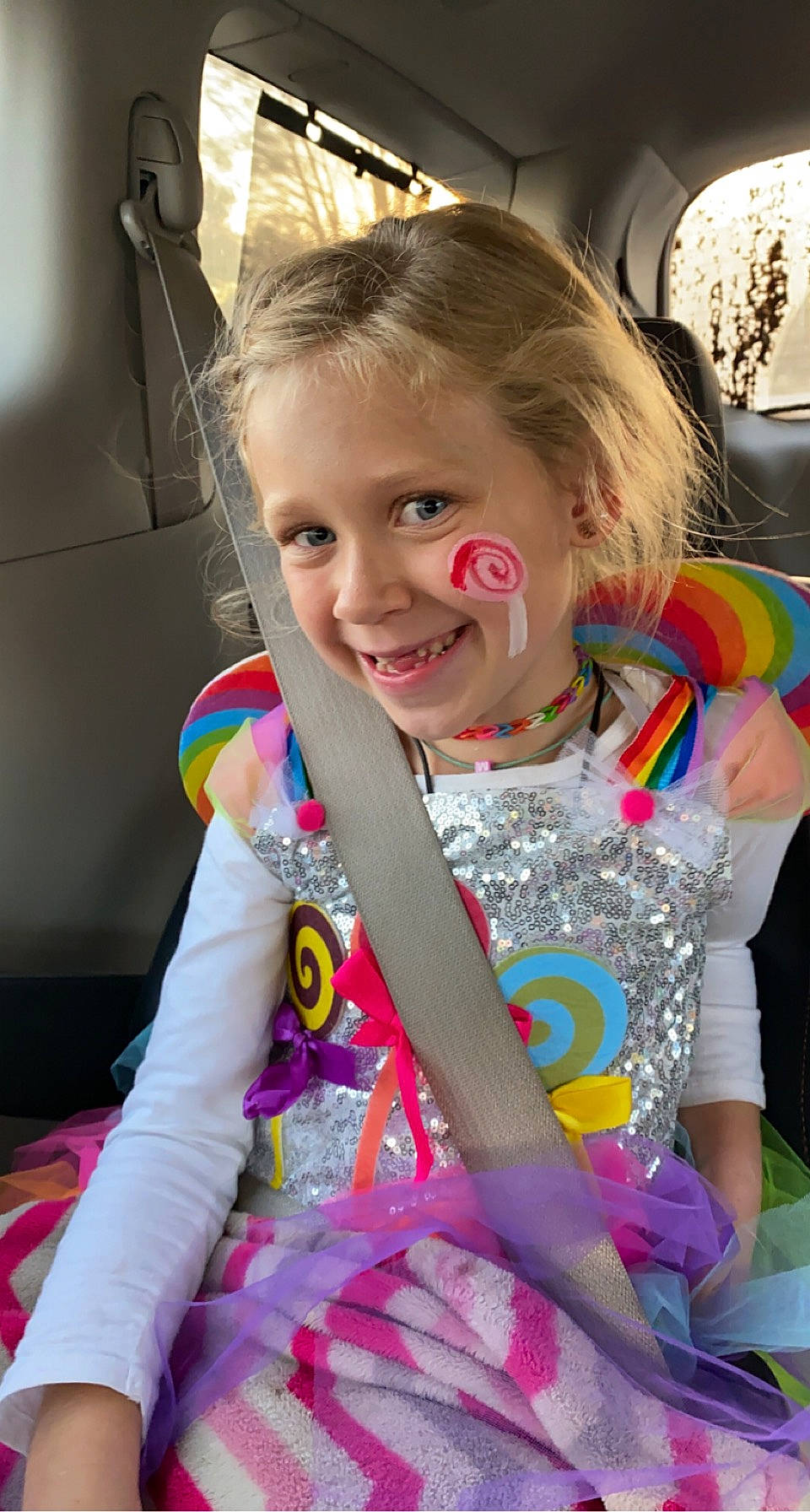 Maci joined the competition — help win amazing prizes! baby_products, child, costume, event, face, fun, happy, iris, jewellery, joy, laugh, leisure, magenta, party, person, pink, play, sitting, skin, smile