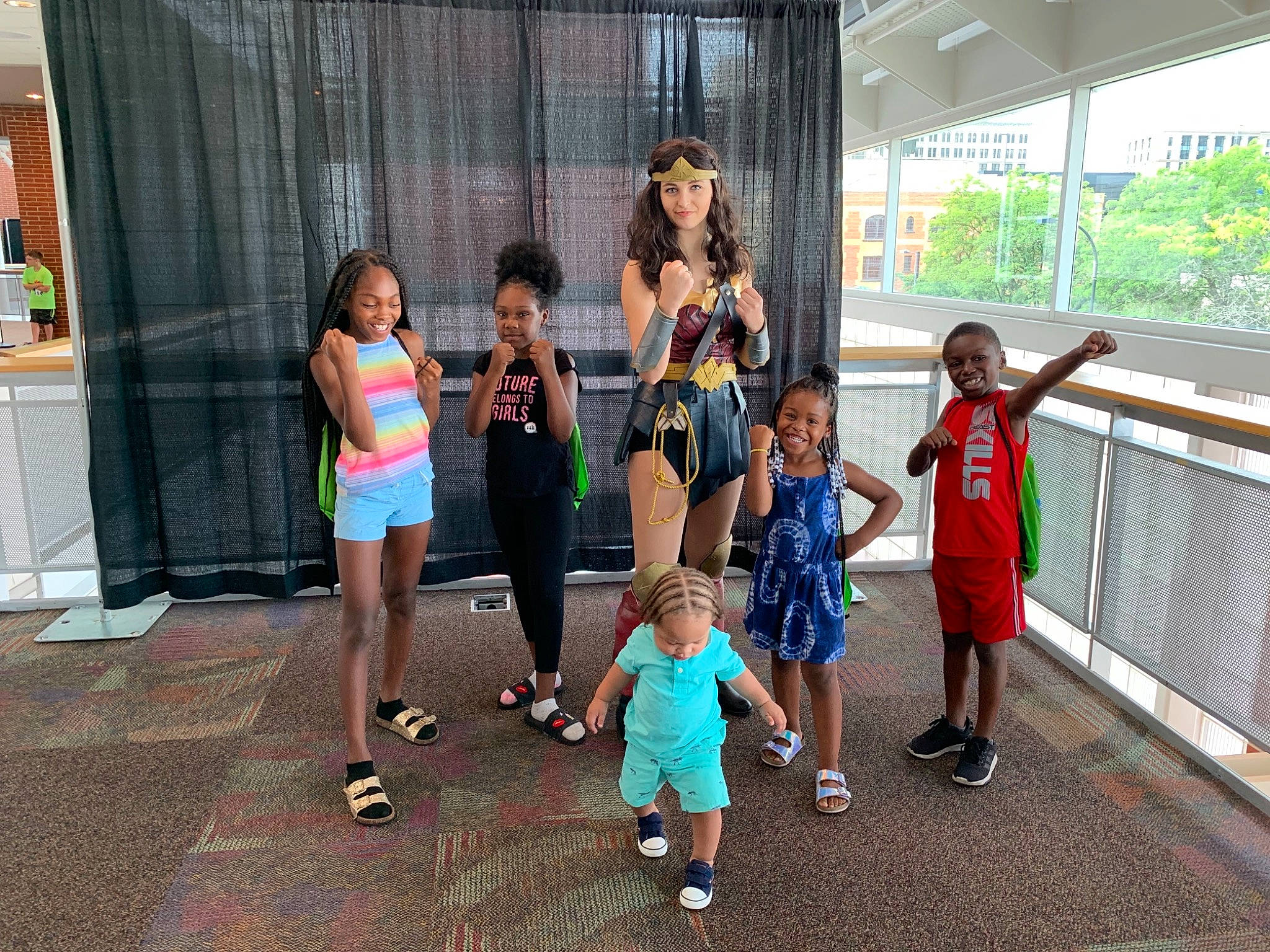 Carter is registered to the contest to win money with this photo: child, community, event, fun, joy, leisure, person, recreation, style, summer, tourism, vacation